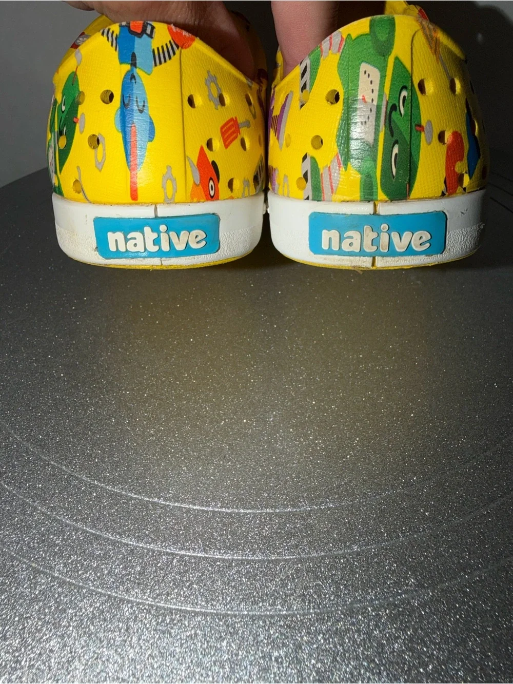 Native Shoes Jefferson Robuddies Sugarlite Sneakers sz Kids C8